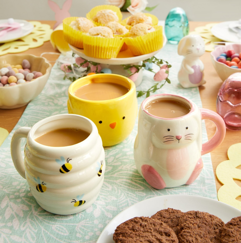 ClarehallP's tweet photo. Time for tea? It always tastes better in a pretty mug! ☕️🐣🐰

Easter mugs in store now - €2 each

#Dealz #DealzIreland #clarehallretailpark #dublin #clarehall https://t.co/MUKUBPN72X
