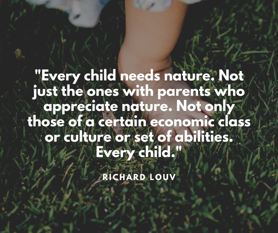 SOuLupdate's tweet photo. And school is where all children can have the opportunity to spend time outside. It can help to level the playing field. Let's commit to spending more time outside next term!
#outdoorlearning #learnoutdoors #nature #naturedeficit #childhoodoutside #education #teachers https://t.co/AAVrKaPLUD