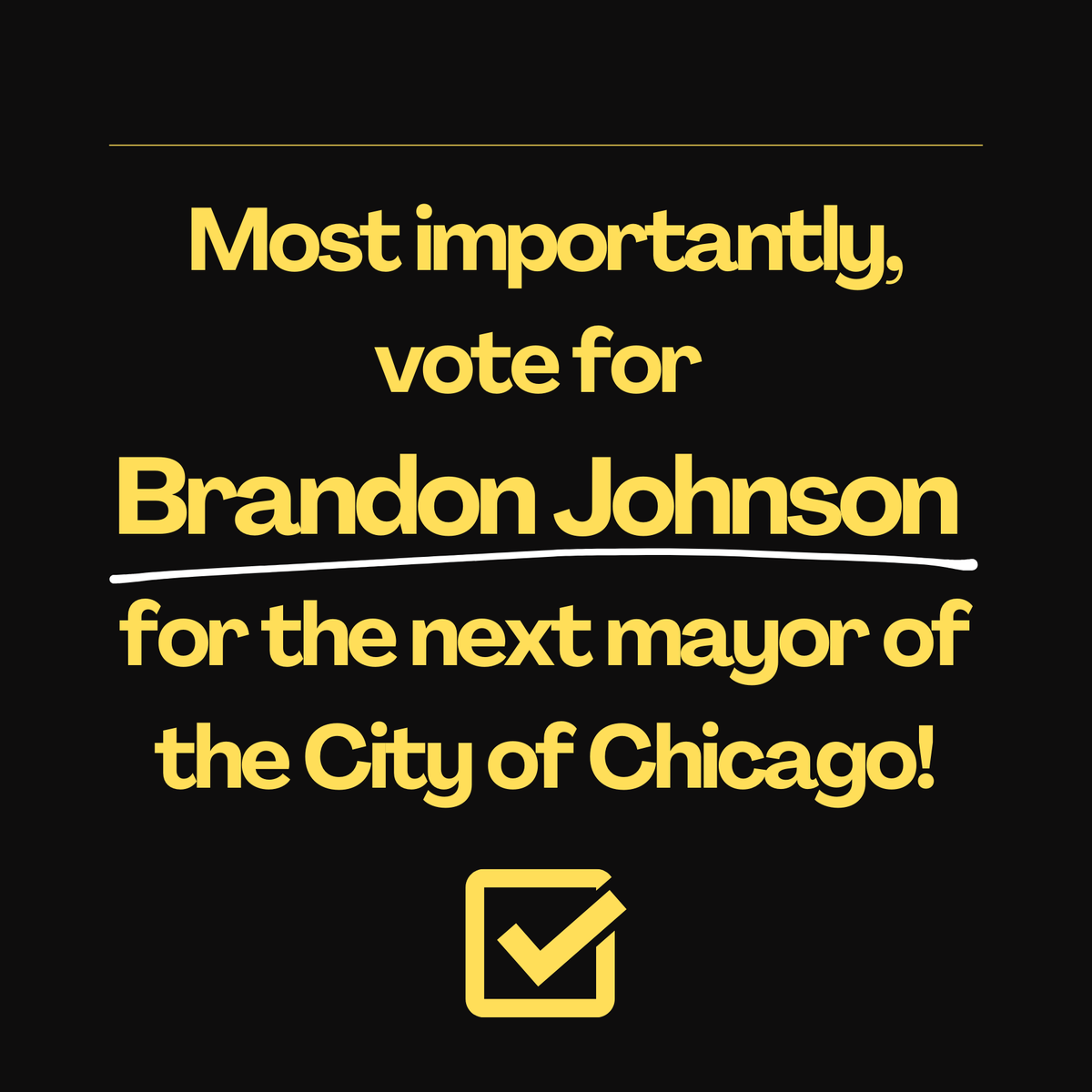 Students4Brand's tweet photo. More instructions on how to vote early in the mayoral runoff. (2) @Brandon4Chicago #BrandonIsBetter https://t.co/CWRlU4saB4