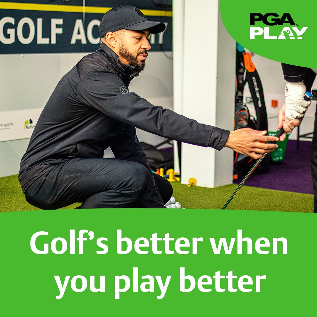 We are proud to support the new PGA Play platform, designed to connect golfers looking for lessons or anybody interested in trying golf with a local PGA Professional in just a few clicks!

After all, golf’s better when you play better.  

#PGAPlay