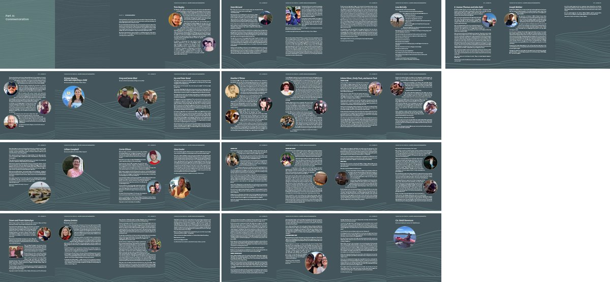 Kjell Brataas (@brataas) on Twitter photo Yesterday, the <a href="/NSMassCasualty/">Mass Casualty Commission</a> released its final report on the mass shooting in Nova Scotia in 2020. It consists of 7 volumes of reports. I was really impressed that its Executive Summary starts with 34 pages that commemmorates the victims. More info: masscasualtycommission.ca/final-report/ Yesterday, the <a href="/NSMassCasualty/">Mass Casualty Commission</a> released its final report on the mass shooting in Nova Scotia in 2020. It consists of 7 volumes of reports. I was really impressed that its Executive Summary starts with 34 pages that commemmorates the victims. More info: masscasualtycommission.ca/final-report/
