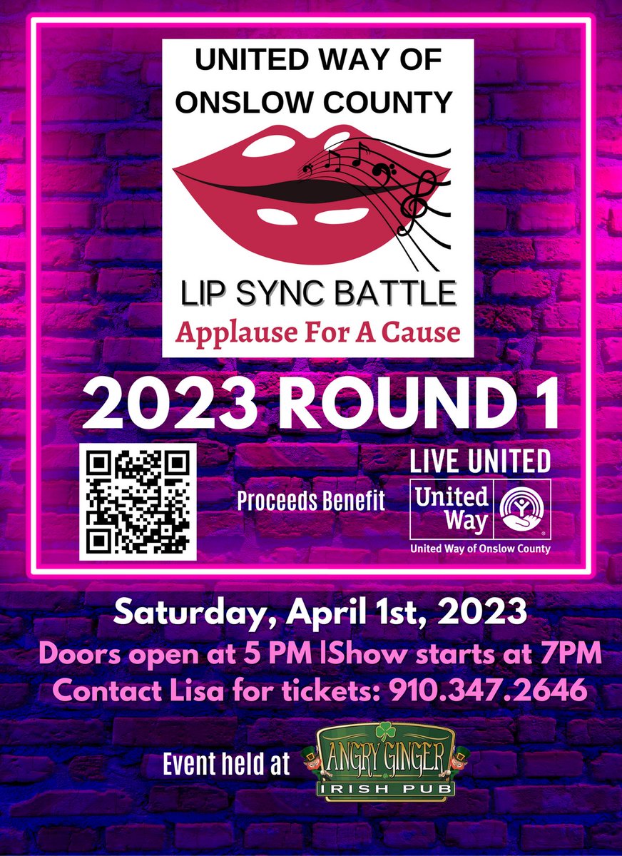 We have an exciting event for you this weekend. Join our lip sync contestants as they battle it on stage for the title of CHAMPION.  Reserve your table here uwonslow.org/Lip-Sync