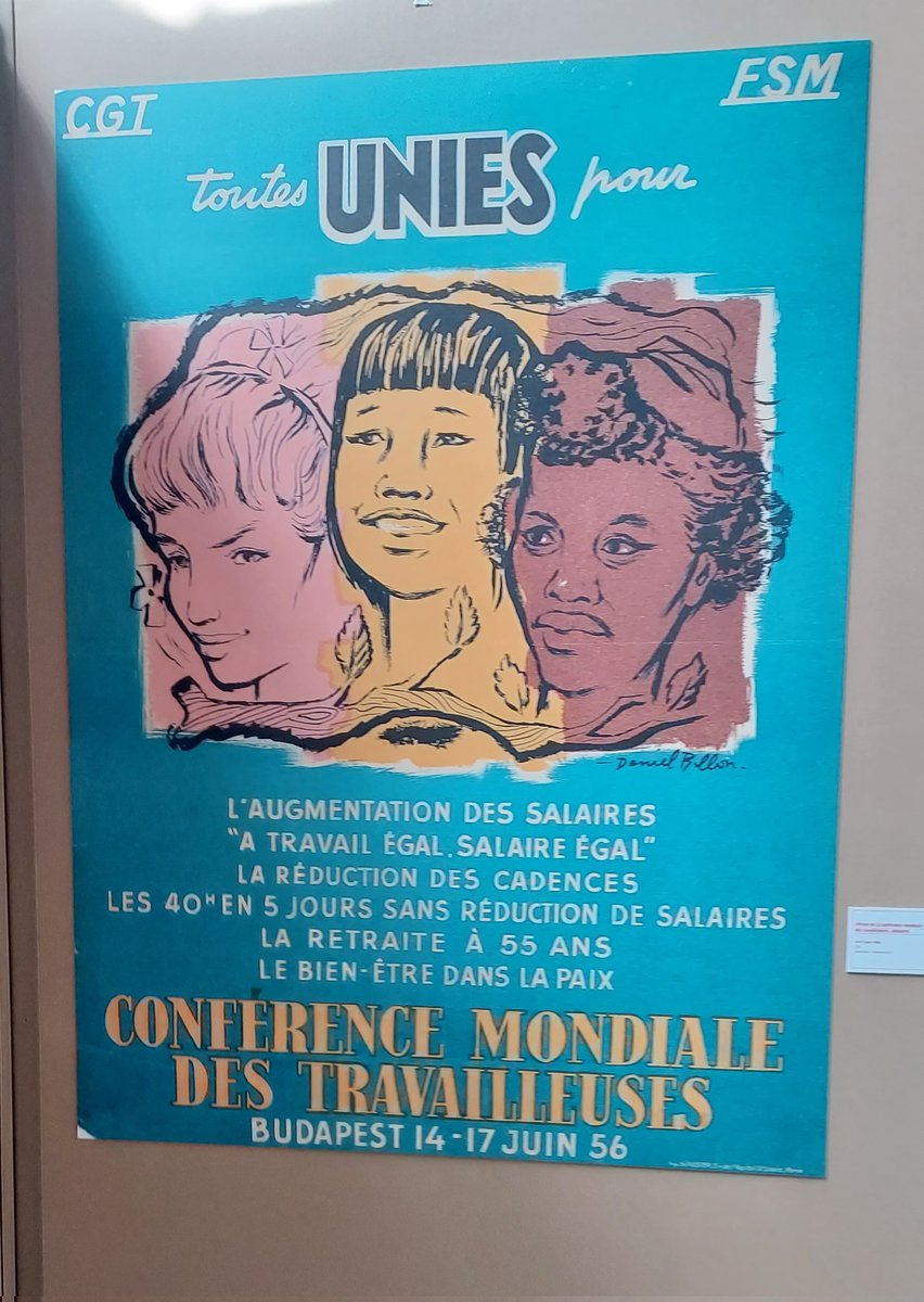 On lâche rien et nous allons arriver quelque soit le temps que ça prendra!!! 💪🏼💜✊🏼
Expo lors du 53 ème Congrès de La CGT