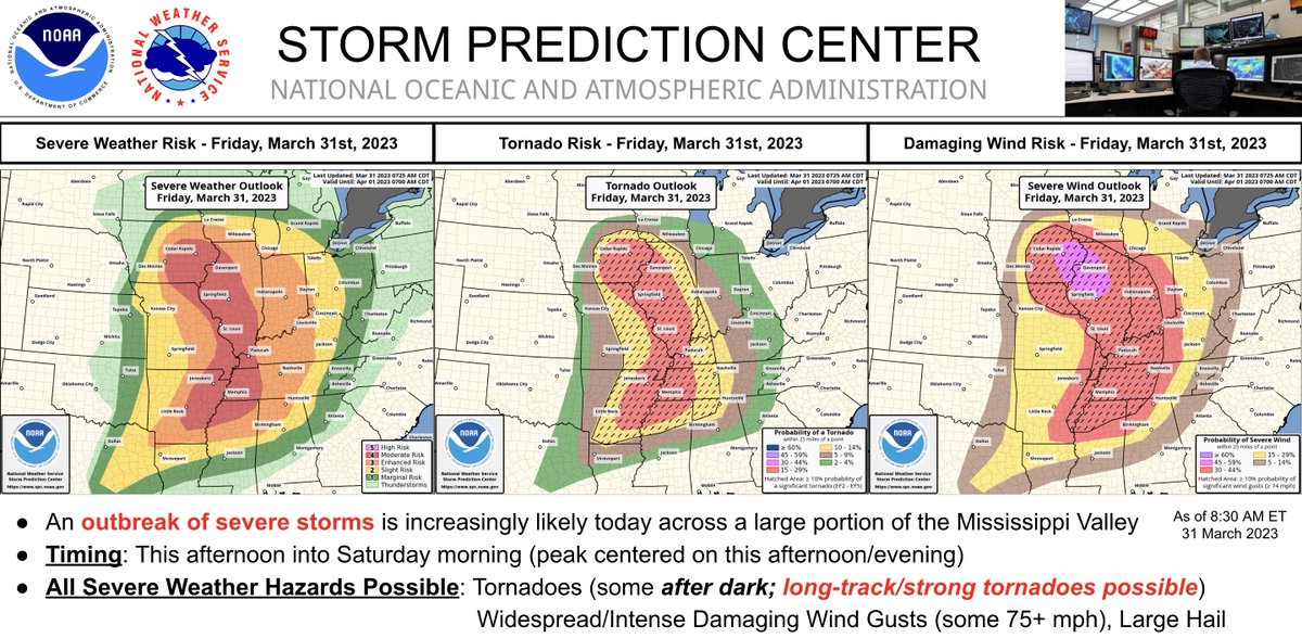 NWS Storm Prediction Center tweet media