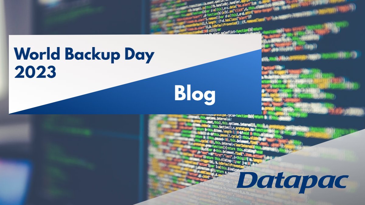 Today marks #WorldBackupDay. In today’s article marking the occasion we explore and help define some of the common terminology you will frequently find when discussing the topic. Read more: datapac.com/data-backup-wo…