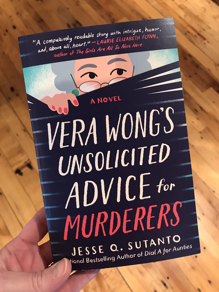 AnnieCRomano's tweet photo. I adored Vera Wong! A funny, endearing story of a woman who--bossiness aside--truly means well & the deeper-than-blood bonds of found family.
#fictionbookshelf #mystery #humorousreads #writersread #readingfortreasure #adultfiction #booksellerpick @thewritinghippo @BerkleyPub https://t.co/NVIPzUbQt0
