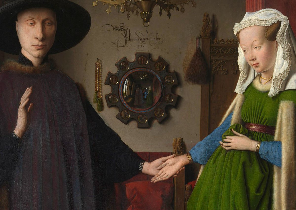 Il ritratto, realizzato nel 1434 e conservato presso la National Gallery di Londra, è una delle più importanti opere della pittura fiamminga, uno dei più misteriosi capolavori di van Eyck, nonché uno dei più antichi esempi conosciuti di pittura che ha come soggetto un ritratto