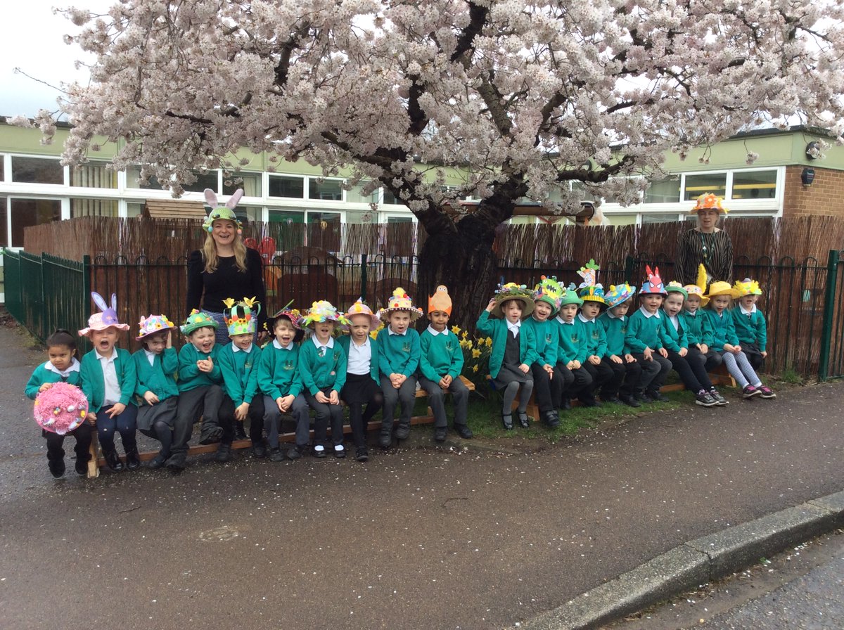 fryernschool's tweet photo. Happy Easter to all of our children and parents, we were so impressed by all the Easter bonnet creations this morning! Well done. https://t.co/SERxCqGsT7