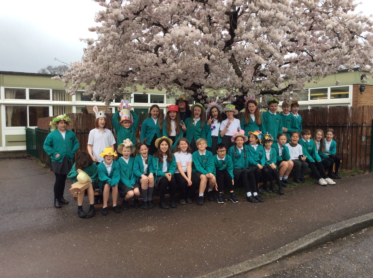 fryernschool's tweet photo. Happy Easter to all of our children and parents, we were so impressed by all the Easter bonnet creations this morning! Well done. https://t.co/SERxCqGsT7