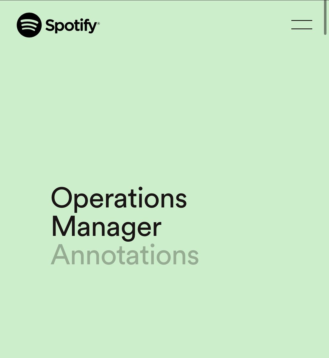 There are now four Spotify Ireland jobs on our website. Latest one for Dublin is here: 

lifeatspotify.com/jobs/operation… #jobfairy 🇮🇪