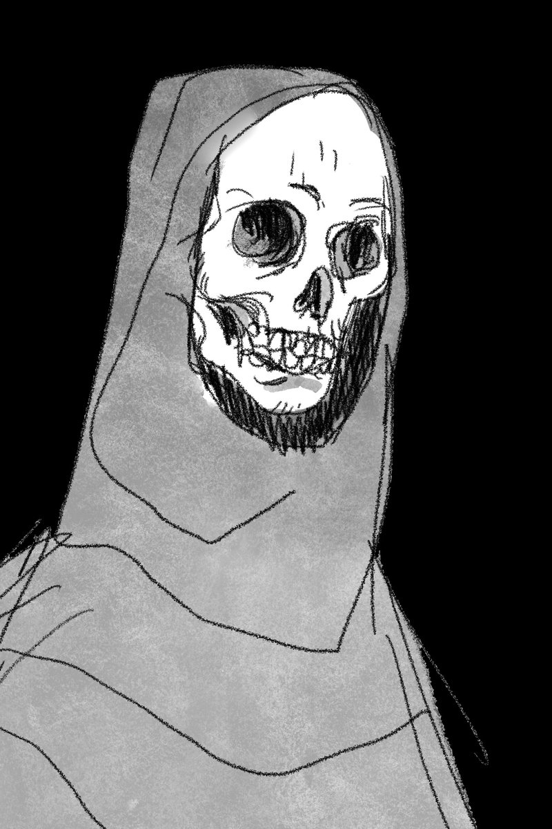 QRT with skulls!

Lol I really do love drawing skulls. Ended making a whole character that's just a bedazzled skeleton because of itt https://t.co/wh01pMqhTe 