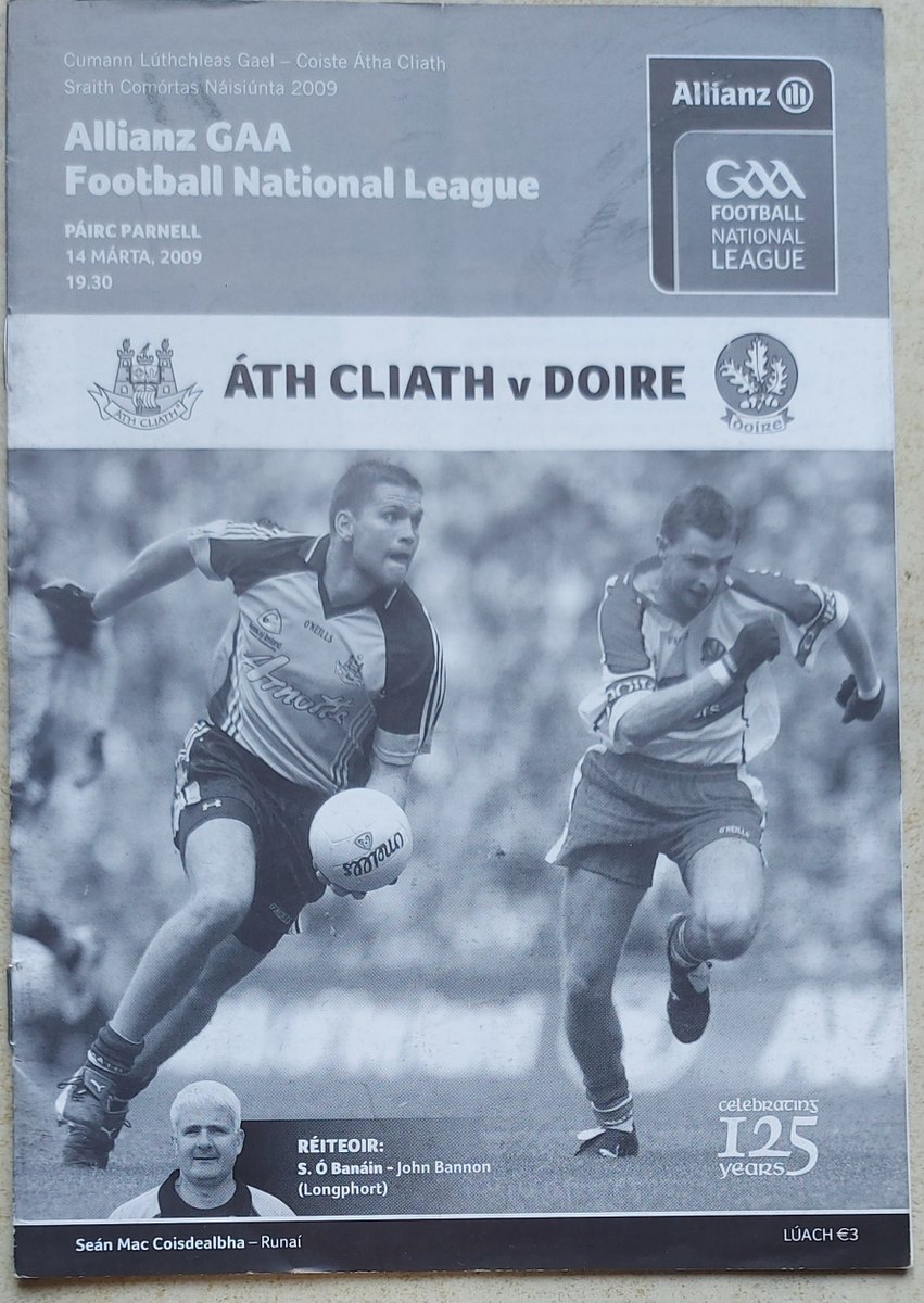 GAA Nostalgia on Twitter "RT GaaCollector 2009 Football League