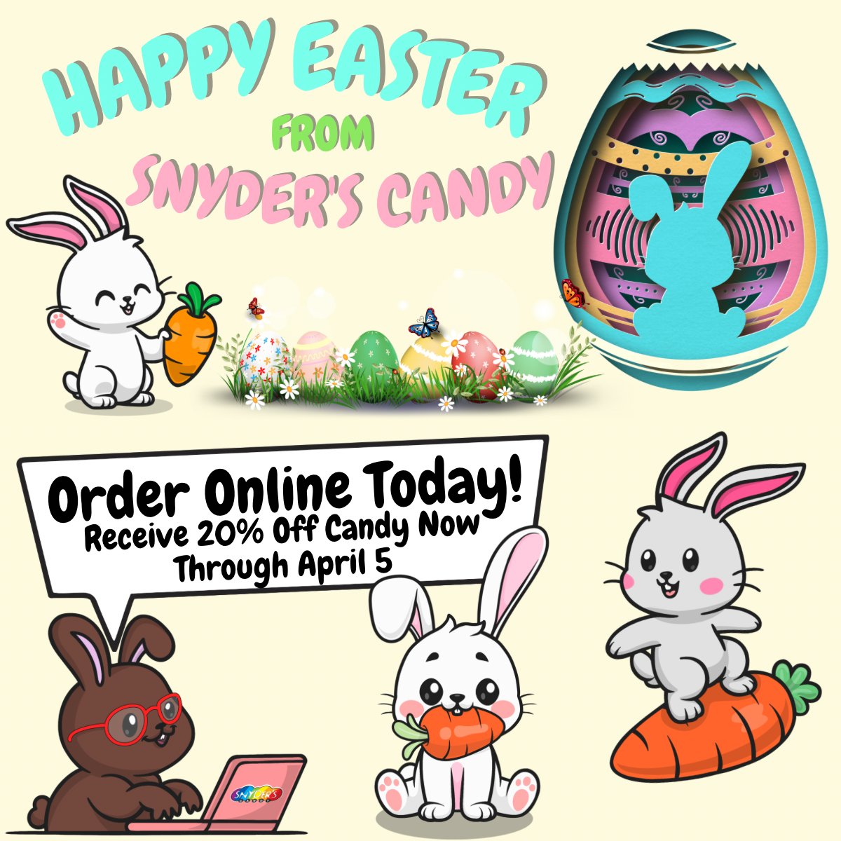 Easter &amp; Spring Sale Online - Save 20% on Candy - mailchi.mp/ce7423b1c163/e…