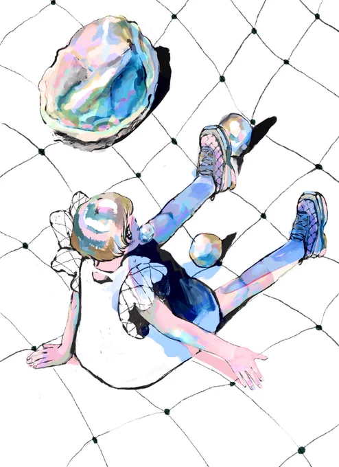 Shell#イラスト #1日1絵 