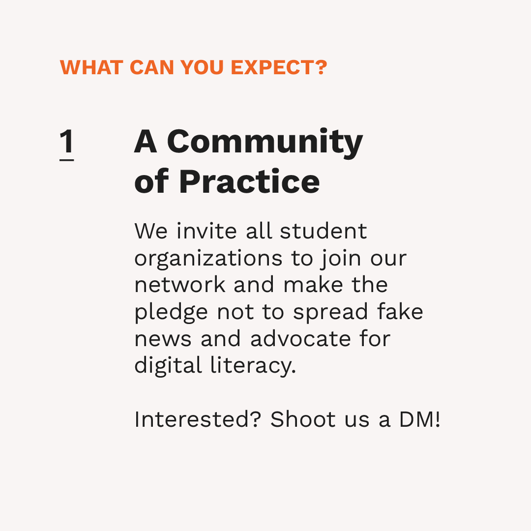 digireadycampus's tweet photo. Wondering what to expect from DigiReady PH: Campus Edition 🤔?
Here’s an overview of our action plan over the next few months. We'll also have activities, games and mini-competitions (with prizes) that we're very excited to share with you! https://t.co/8ev03GjQu6