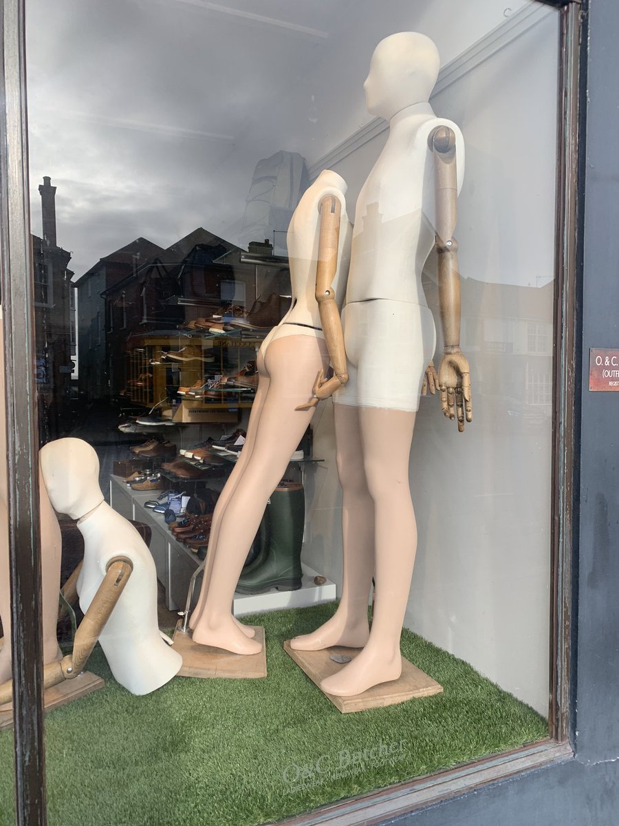 Shop mannequins.