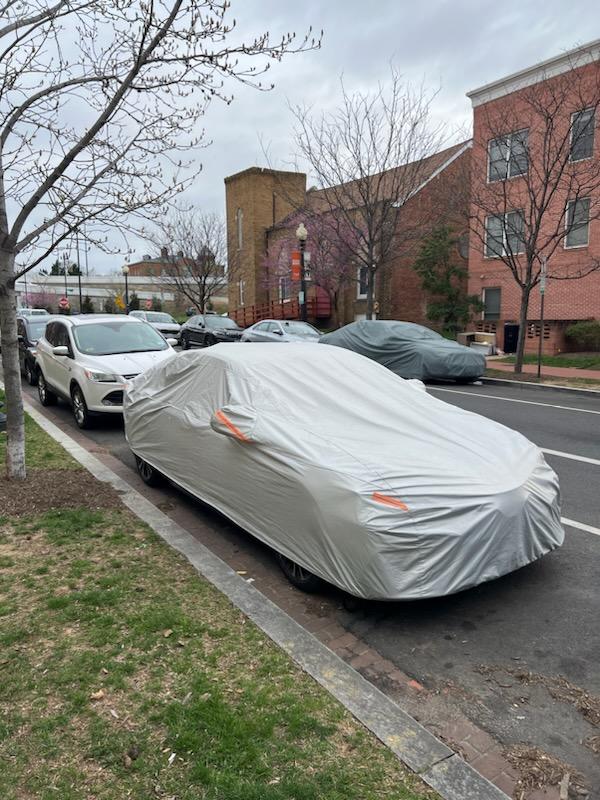 NavyYardParking on Twitter "This car is back (now with expired tag) at