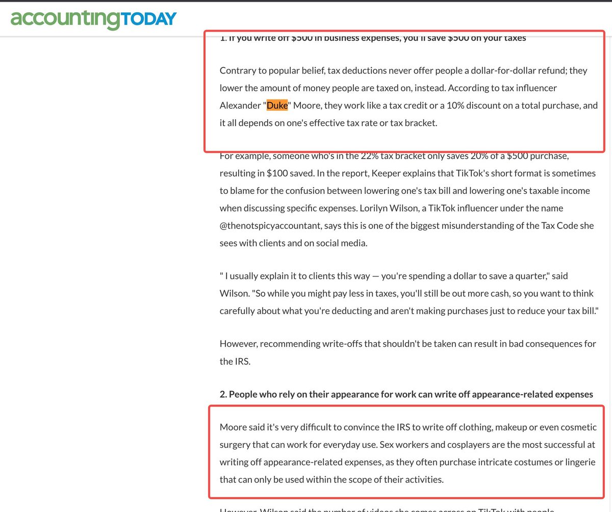 OnlyFans/Sex Worker Press Hit! Woot Woot! 
Featured in <a href="/AccountingToday/">Accounting Today</a> alongside the home @LorilynWilson 

The journalist <a href="/liloogdmr/">Juliette Gaudemer</a> was the coolest person ever and she called in all the way from France!

Check out the Full story here!

accountingtoday.com/news/how-tax-m…