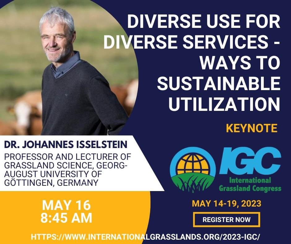 International Grassland Congress (IGC2023) / Twitter
