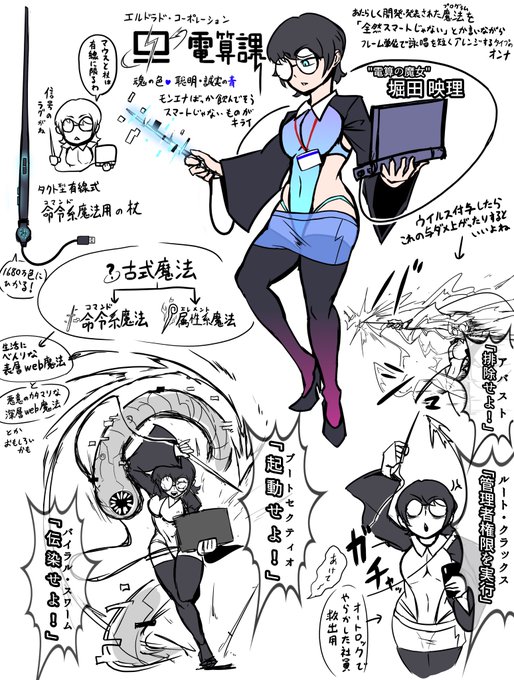 アイデア帳 ネームドモブ社員 