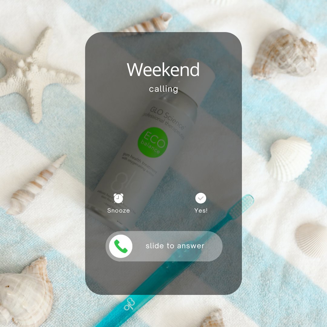 GLOSciencePro's tweet photo. Remind patients to make self-care part of their weekend plans.β¨
Our GLO Pro Take-Home kit and ECO Balance are two must-haves for maintaining healthy, beautiful smiles at home. Visit https://t.co/Rx8EbTV5z8 to order!
#Weekend #TGIF #Friday #WeekendVibes #SelfCare #GLOSciencePro https://t.co/H7jnHWjh0T