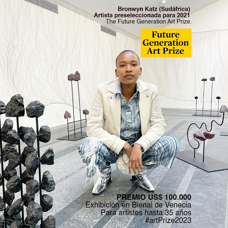 hipermedula's tweet image. Future Generation Art Prize 2023. Fundación Victor Pinchuk. 1ºPremio US$ 100.000. Exhibición en Bienal de venecia. Dirigido a artistas sub 35. #fgap #opencall #artprize img: Bronwyn Katz (Sudáfrica) @FGAPrize  #futuregenerationartprize tinyurl.com/2nu6yn9q