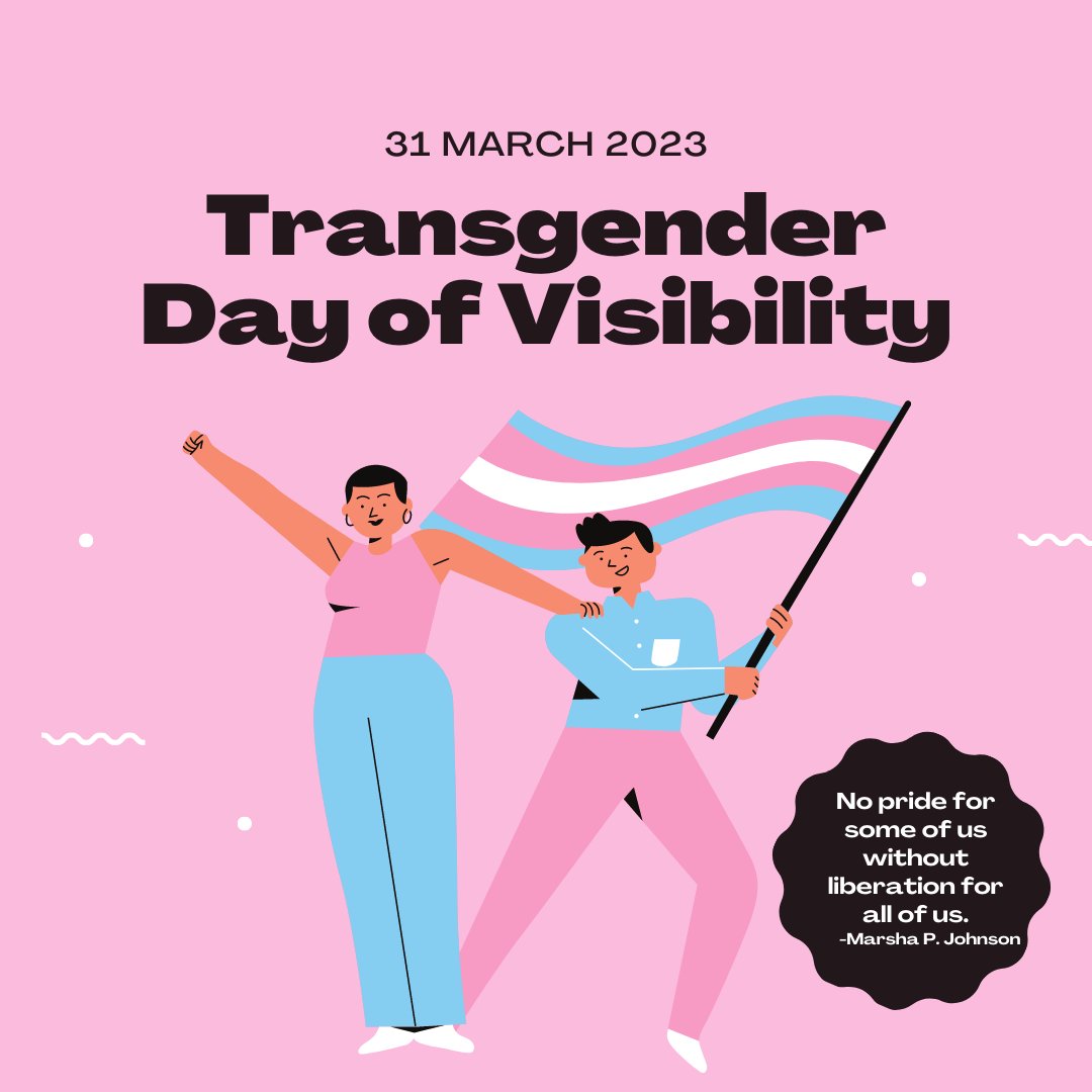Today we celebrate our transgender, non-binary, and gender-nonconforming family, friends, and neighbors. We recognize the courage it takes to live authentically, and <a href="/glaad/">GLAAD</a> provides great information on TDOV &amp; the issues facing trans people today. ow.ly/KYgf50N54bw