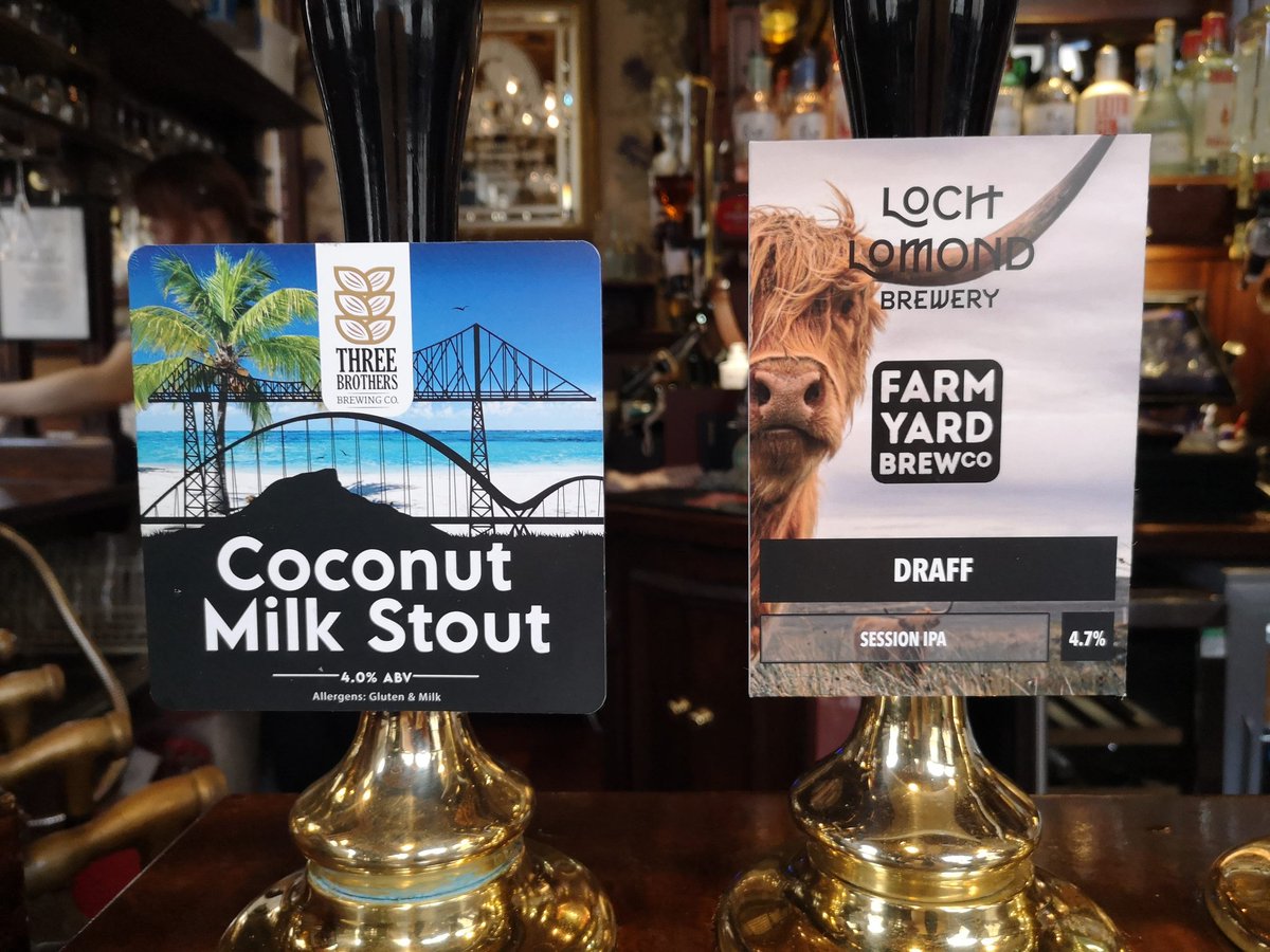 New beers today from <a href="/LochLomondBrew/">Loch Lomond Brewery</a> <a href="/ThreeBrewing/">ThreeBrothersBrewing</a>