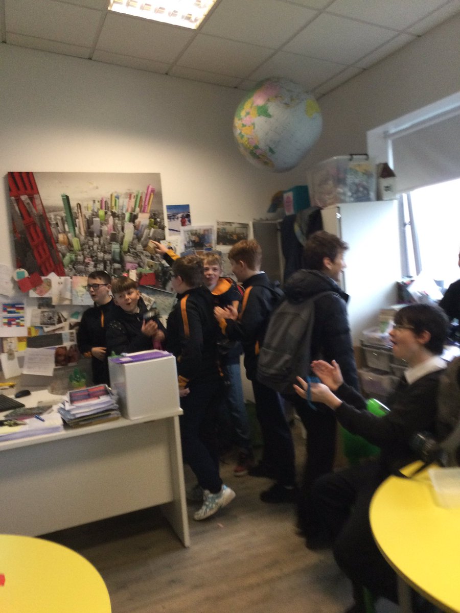 Ready for form time with my awesome yr 8!! Happy Eater everyone <a href="/WeAreHumanities/">Maesteg School Humanities</a> <a href="/MaestegSchool/">Maesteg School</a> @MS_Ethical 
#myformareawesome