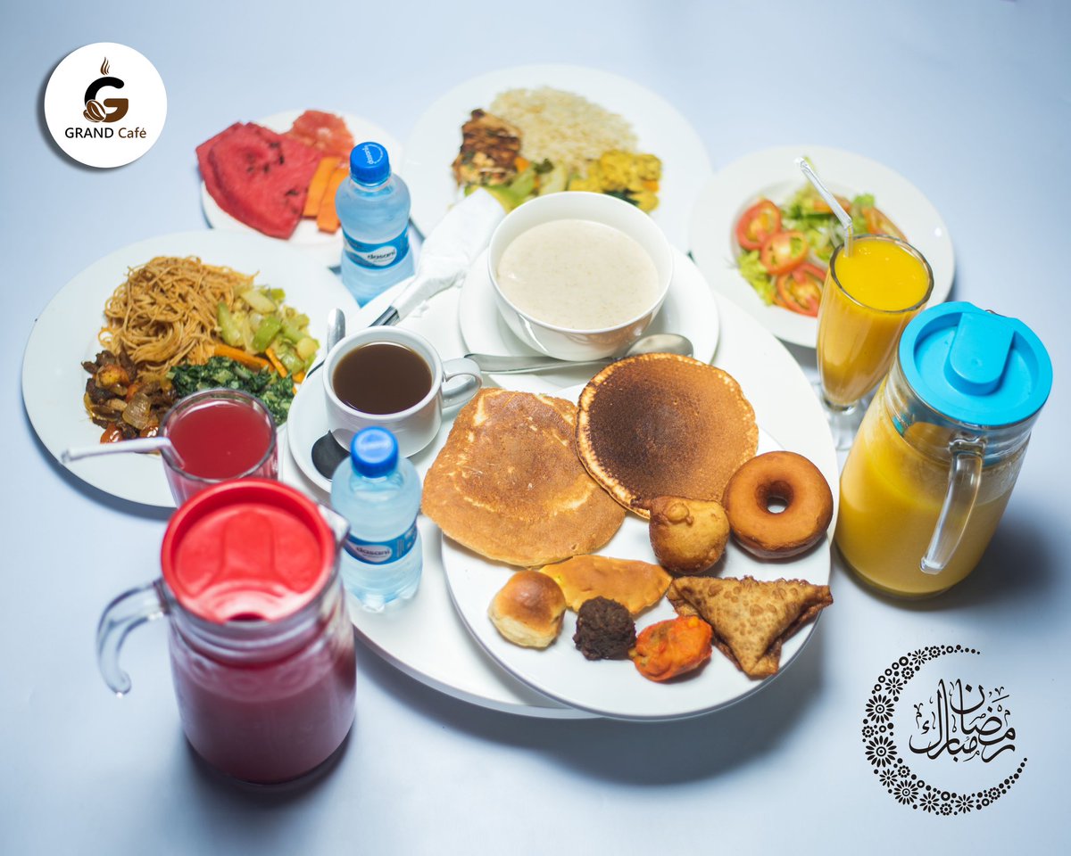grandcafe_so's tweet photo. 🎉🍽️🌙 Ramadan Mubarak! Join us for Iftar &amp; indulge in a variety of traditional Somali and international dishes with our Iftar Buffet.

Location: Airport Road, Mogadishu-Somalia
For reservations:  061-0-862385
#RamadanMubarak  
#AfurWanaagsan #ramadanbuffet #iftar  #Mogadishu https://t.co/capTPq6JOr