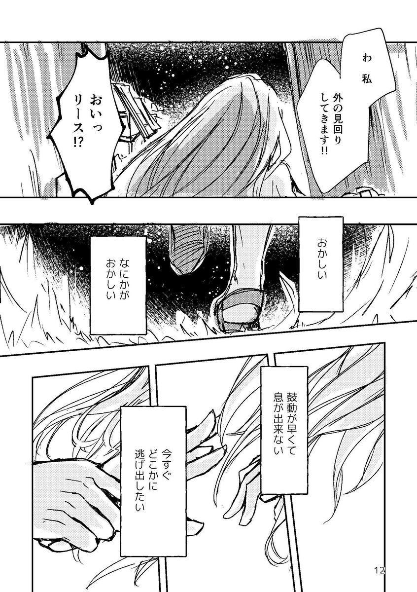 【web再録】聖剣3ホークリ本「星ふる夜の明日には」3/6 