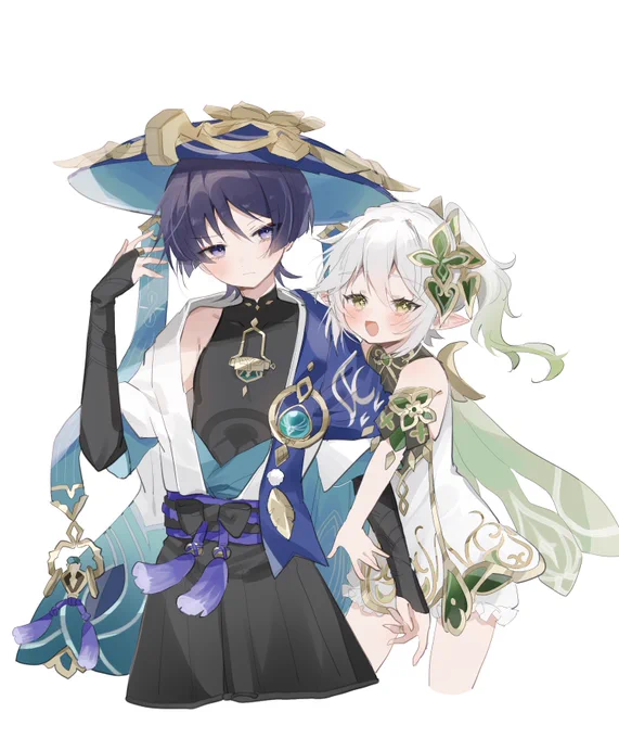 ナヒママと放浪者くん #原神 #GenshinImpact 
