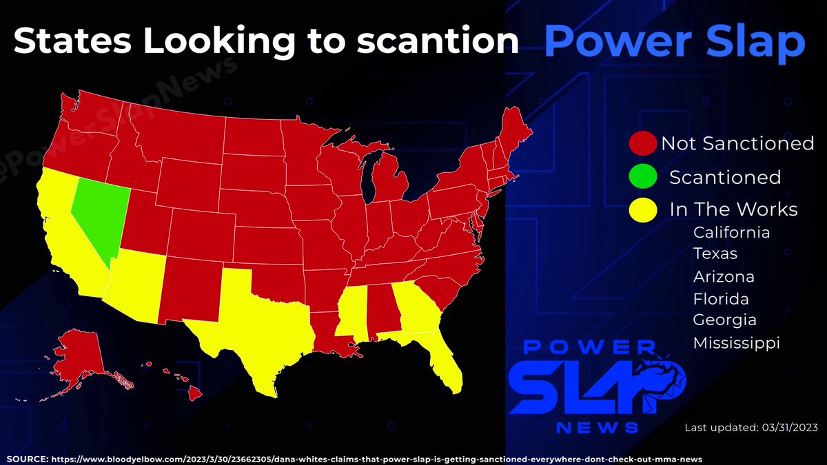 PowerSlapNews's tweet photo. Power Slap is EXPANDING
5 more states look to sanctioned Power Slap League
Read more below
https://t.co/vh1a3pDkag
#powerslap #danawhite #powerslapleague #usa #powerslap1 https://t.co/NQzuSiy2y4