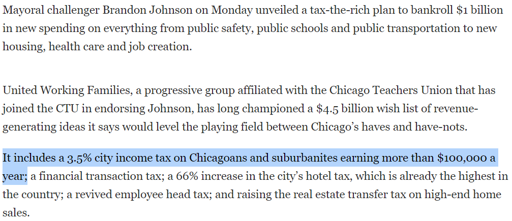 CitizenVMachine's tweet photo. Brandon proposed a 3.5% city income tax for anyone earning $100K+.

The group that wrote Brandon's plan said it "would force these wealthy yuppies to pay their fair share."

Brandon earns $180K/yr yet can't pay his water bill.

The cognitive dissonance is palpable and insulting. https://t.co/uKNr2OMqpp