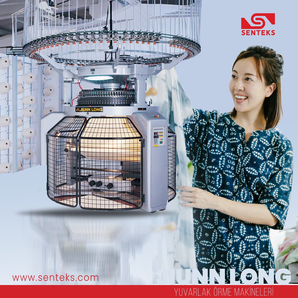 En iyisini kullan, en iyisini üret.

Jiunn Long yuvarlak örgü makineleri ile en ideal kumaşı, en kaliteli ve en hızlı şekilde üretin.

SENTEKS TEKSTİL
İletişim: +90 212 553 59 12
WhatsApp: +90 552 303 72 16

#sentekstekstil #jiunnlong