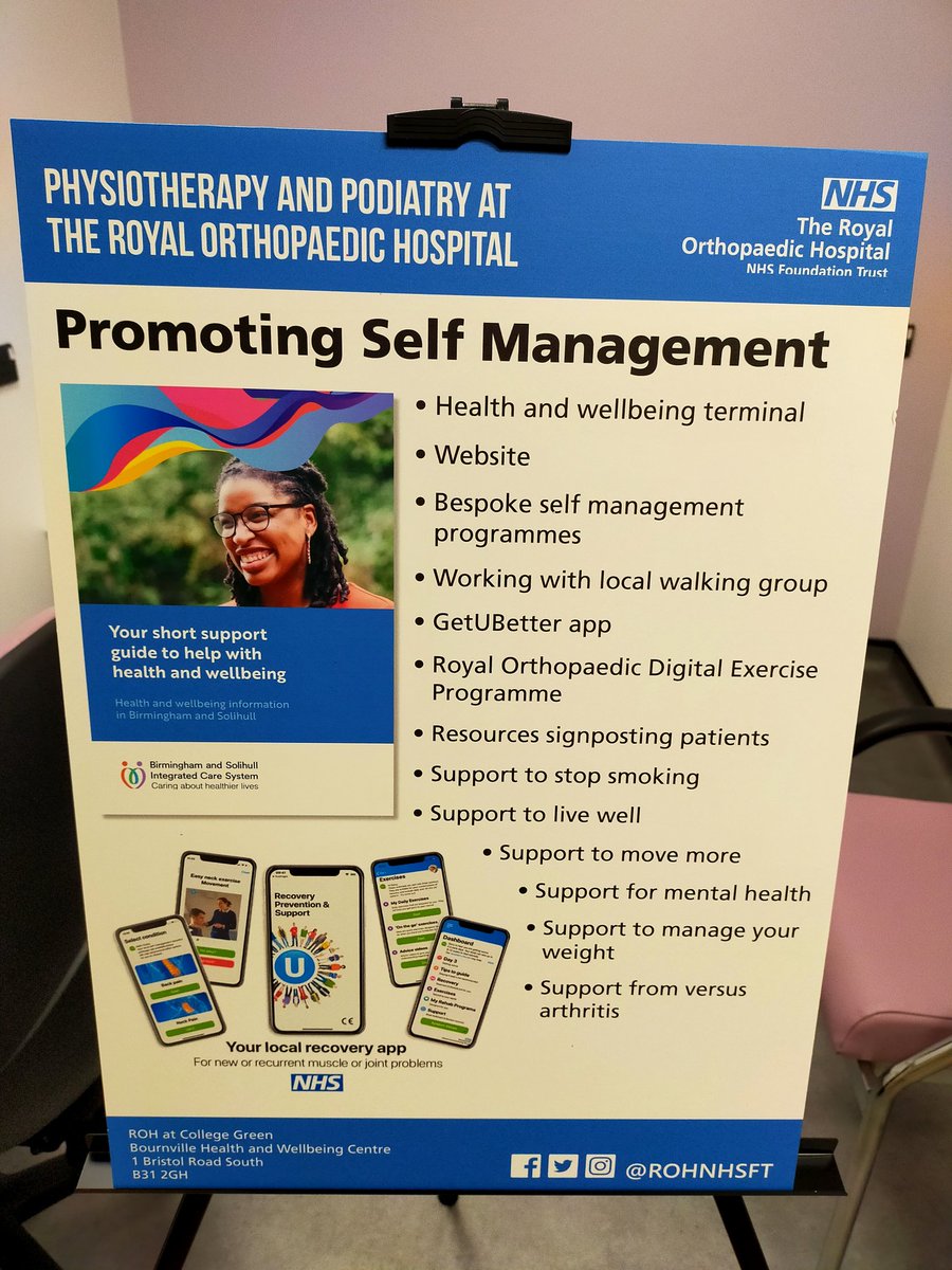 DavidRogers94's tweet photo. We've landed in our new physio venue at College Green @ROHNHSFT.@ROHphysio Serving our population across @BSol_ICS to promote recovery from MSK pain and grow well, live well, age well https://t.co/DHoy1QPlLt