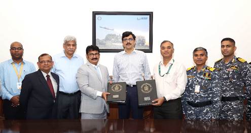 DefenceDecode's tweet image. MoD today signed a contract with Ultra Dimensions Pvt. Ltd. (#UDPL), Vishakhapatnam for modernization of Naval Aircraft Yards (NAYs) at Goa &amp;amp; Kochi, at a cost of approx. Rs 470 cr.
 The NAYs undertake servicing/repairs of Naval Aircraft, Aero Engines, Rotables and Test Equipment