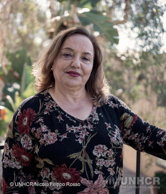 UNHCRUSA's tweet photo. As #WomensHistoryMonth closes, we honor the life-changing work of women leaders responding to the humanitarian needs of asylum seekers.

In San Diego, Dr. Mahvash Alami @notorture provides torture survivors with holistic services to help them heal. https://t.co/VaV4KUVqle