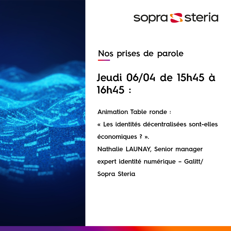SopraSteria_fr's tweet photo. Sopra Steria &amp; CS Group sont heureux de participer ensemble au #FIC2023 à Lille, stand C11. 
Cette année les prises de parole de nos experts seront principalement orientées vers la confiance dans les usages du système d’information. cc @FIC_eu #Cloud #SI