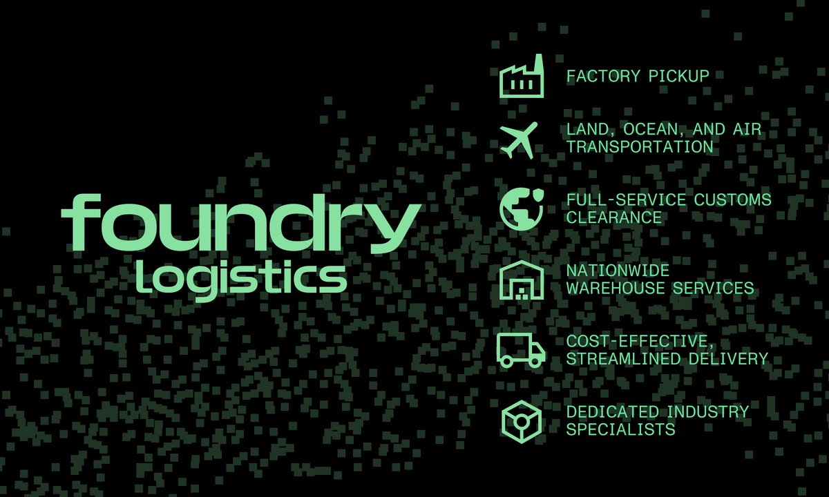 FoundryServices's tweet photo. As the global markets strive to recover post-pandemic, the freight market is no different. In 2021, and 2022, our Foundry Logistics team saw record low pricing on air freight. As mining economics improve, and air rates dip, now may be a good time to reevaluate your logistics strategy. Request a quote today: https://t.co/VC4KtwOicM