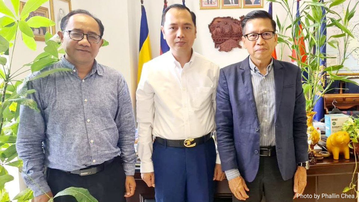 We were pleased to meet in #Cambodia this week with the Ministry of Environment Secretary of State and the Chair of the #ZeroSnaring Campaign. We look forward to working with our government and NGO partners to end the harmful practice of #snaring. loom.ly/tATk9Iw