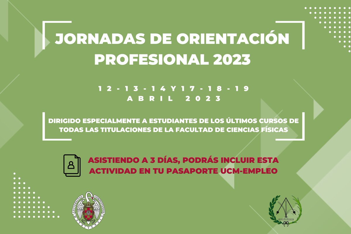 Facultad Físicas UCM tweet media