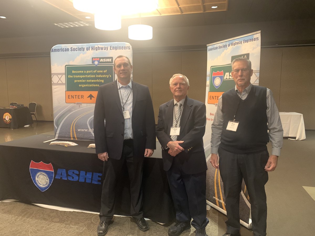 Our northwestern Ohio ASHE section is exhibiting today at the TMACOG transportation summit! #transportation #progress #ohioturnpike #odot