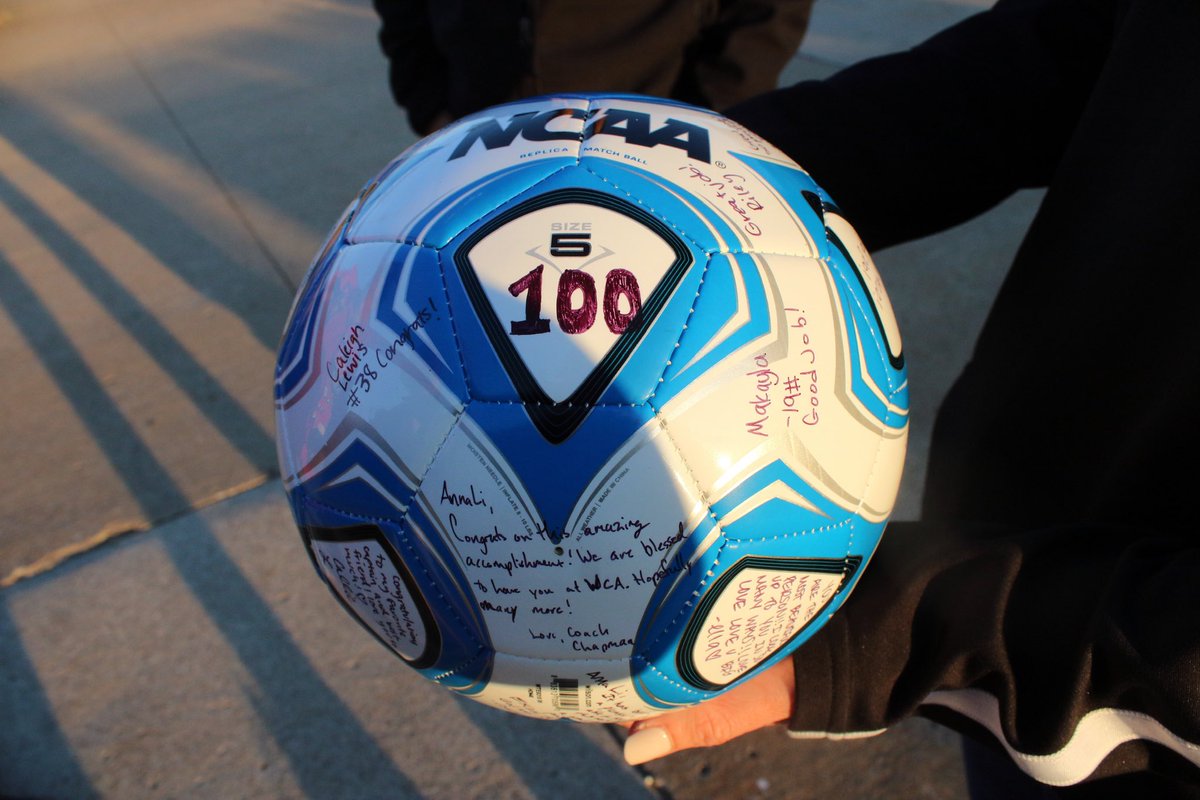 WCA_Wildcats's tweet photo. Congratulations to AnnaLi Weekley for an amazing career accomplishment last night in the game against New Hope. She recorded her 100th career goal for Westminster after scoring her third goal of the night! 

What an amazing accomplishment AnnaLi! We are so proud of you! #GCG https://t.co/ytduT7XX5I