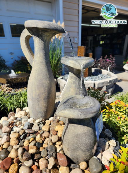 WorldOutdoorSTC's tweet image. No one carries the extensive collection of ⛲ fountains and statuaries that World Outdoor Emporium does. Tag a friend and arrange your shopping expedition this weekend. It won't feel like spring until you do! #WaterFeatures #Statuary #OutdoorDIY WOE.rocks