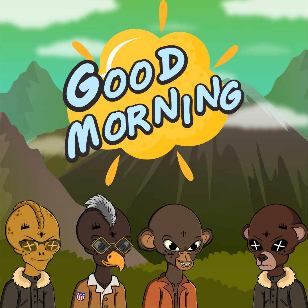 🌄Good morning Earthlings! Enjoy the day!👽

#NFT #NFTCollector #NFTCommunity