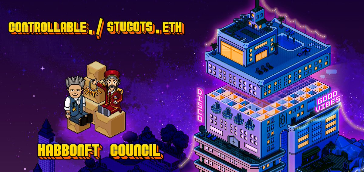 USDFHabbo's tweet photo. We are excited to announce that the SecDef @ControllableHab has been accepted into the @HabboNFT Council!
This council, helps advise HabboNFT staff on topics related to the NFT Project! A job the SecDef is uniquely qualified for after 18-years service in Habbo Mils!
#HabboNFT https://t.co/xZDqJksrAv