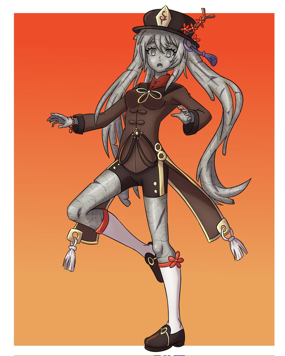 Welcome Hu Tao to this statue collection. With you we have 5 cute