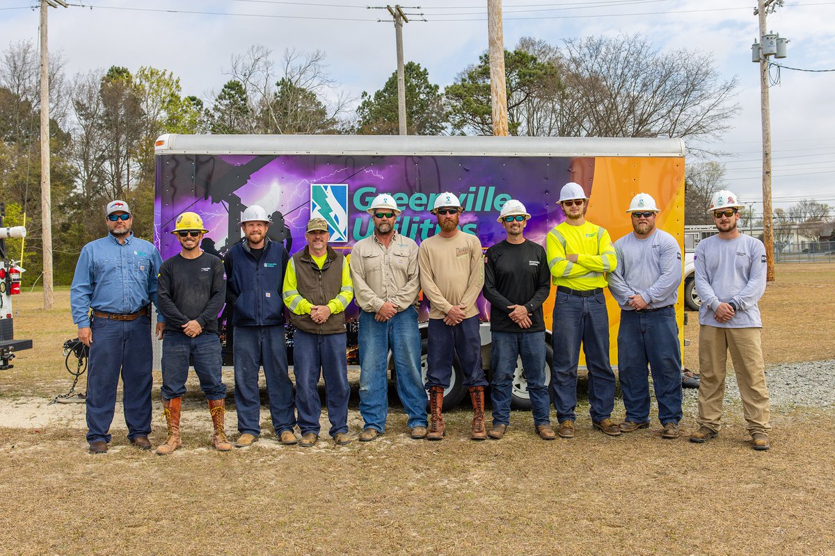 Help us in wishing our team good luck tomorrow at the @publicpowerorg Lineworkers Rodeo! Our team has worked hard to prepare for this annual event that helps them fine-tune their skills and safety practices. #ncpublicpower #publicpower #thankalineman