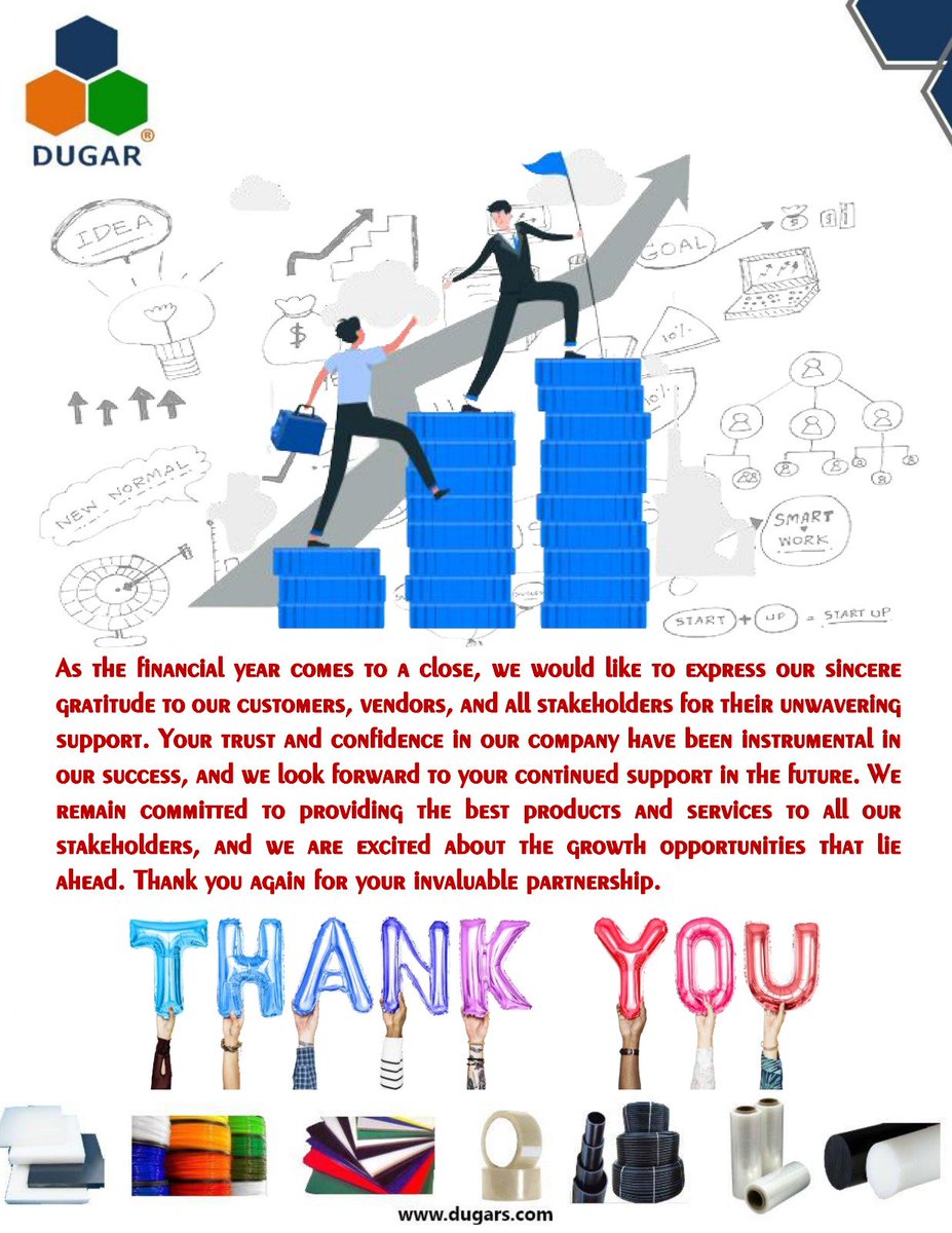 Dugarpolymers's tweet photo. #Thank #You #All https://t.co/UwNcOzq37o